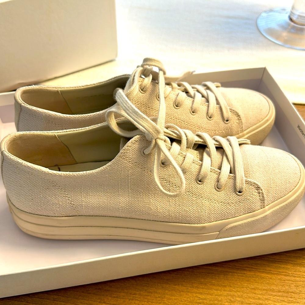 Vince canvas off white sneakers - Picture 4 of 6